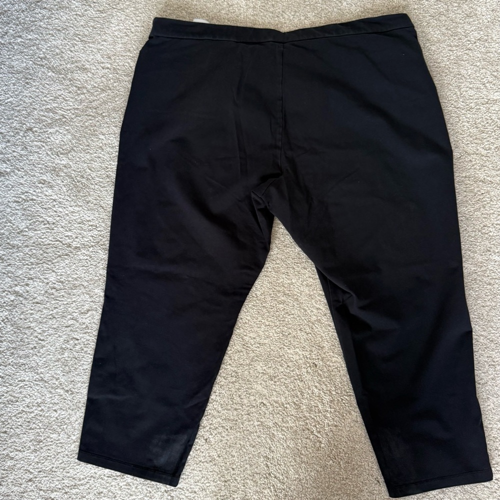 Susan Graver (2 pairs) Weekend Petite Premium Stretch Ava Slim Ankle Pants 1XP - Picture 9 of 10